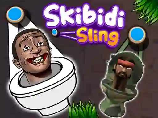 Žaidimas Skibidi Sling internete