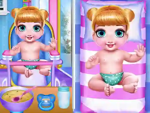 Žaidimas Princess New Born Twins Baby Care internete