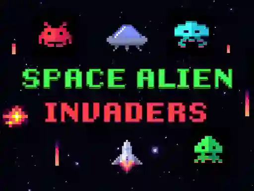 Žaidimas Space Alien Invaders internete