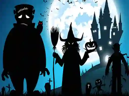 Žaidimas Crazy Halloween Memory internete