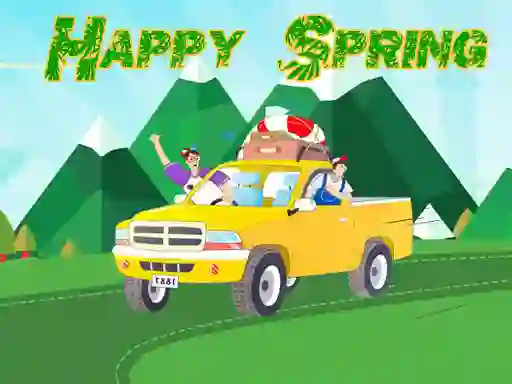 Žaidimas Happy Spring Jigsaw Puzzle internete
