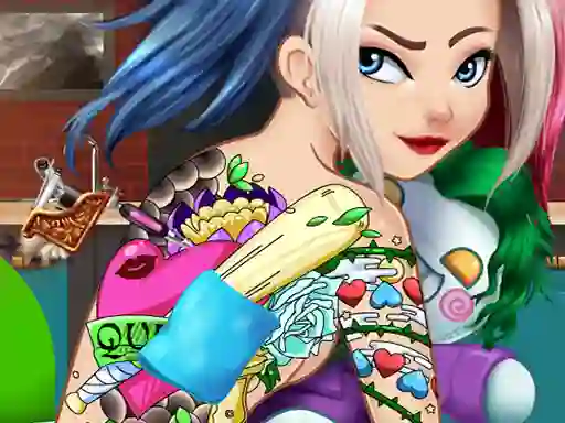 Žaidimas Carley Queen Fun Tattoo internete