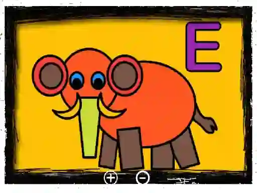 Žaidimas Easy Kids Coloring Letters internete