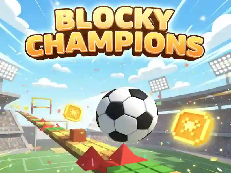 Žaidimas Blocky champions internete