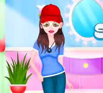 Žaidimas Sara Shopping Dress up internete