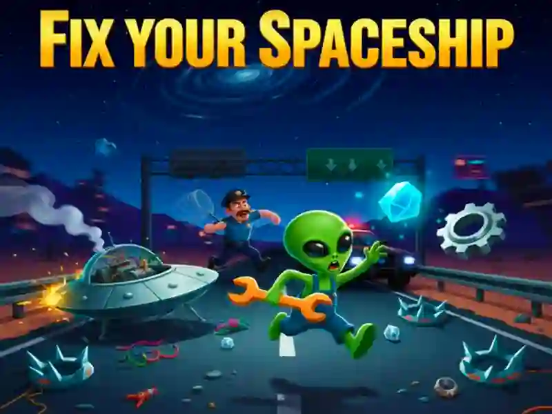 Žaidimas Fix your Spaceship internete