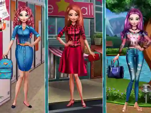 Žaidimas Suzy Different Outfit Events internete