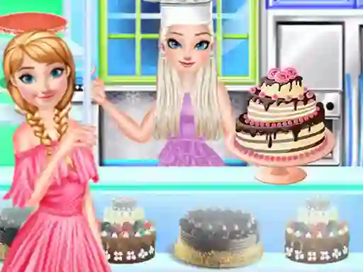 Žaidimas Princess Cake Shop Cool Summer internete