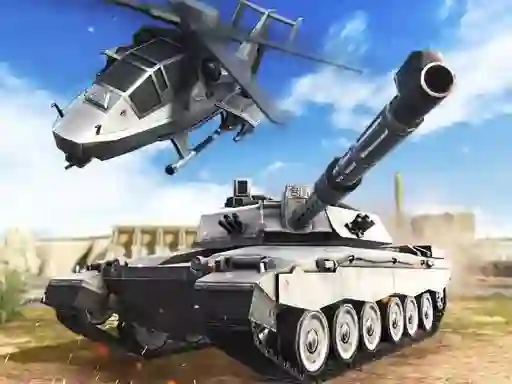 Žaidimas Strategy of war. Tanks and helicopters internete