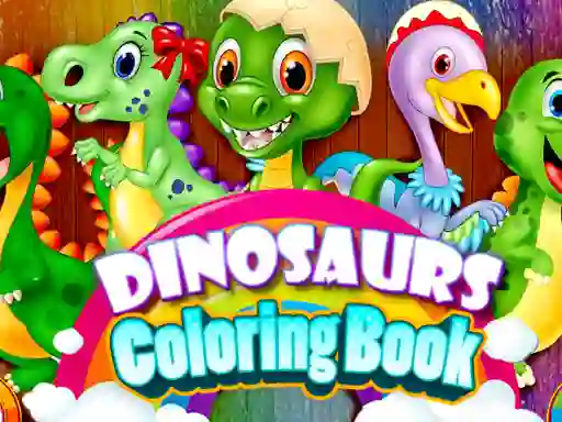 Žaidimas Dinosaurs Coloring Book internete