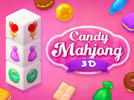 Žaidimas Candy Mahjong 3D internete