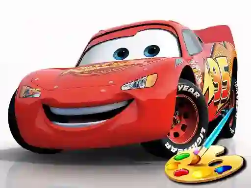 Žaidimas Disney Cars Coloring Book internete
