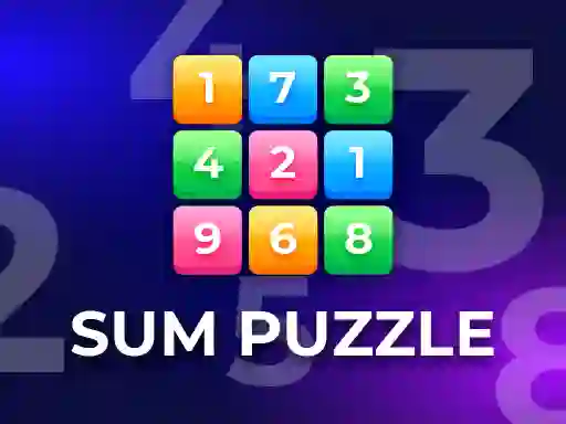 Žaidimas Sum Puzzle: Arithmetic internete