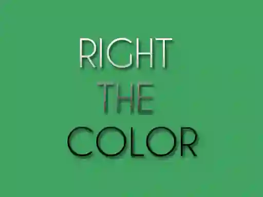 Žaidimas Right the Color internete