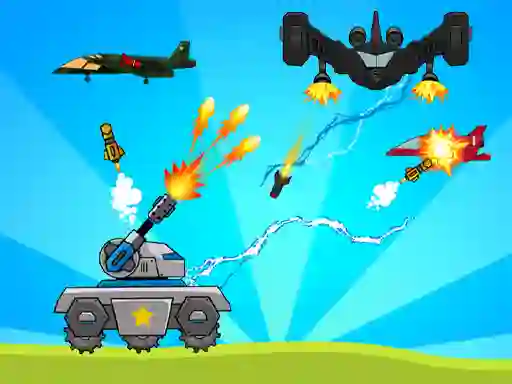 Žaidimas Tank War Defense internete