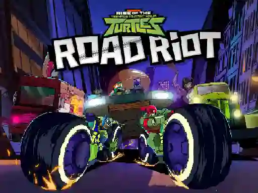 Žaidimas Rise of the Teenage Mutant Ninja Turtles Road Riot internete