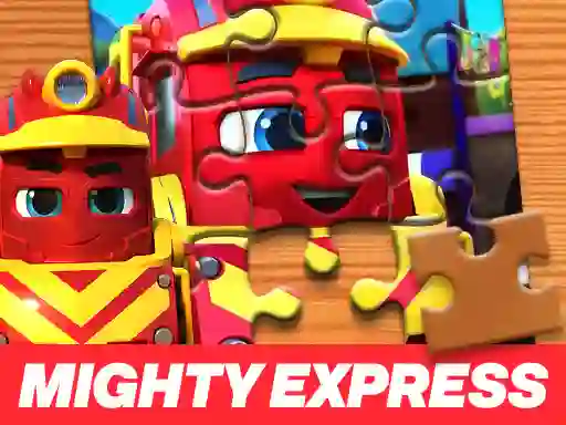 Žaidimas Mighty Express Jigsaw Puzzle internete