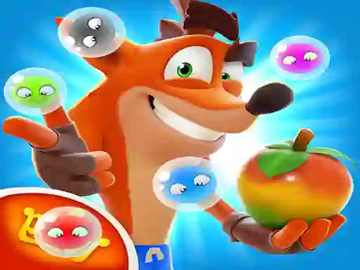 Žaidimas Crash Bandicoot Bubbles internete
