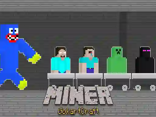 Žaidimas Miner GokartCraft internete