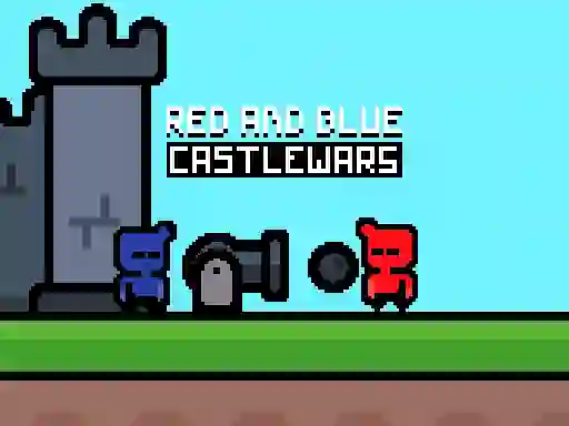 Žaidimas Red and Blue Castlewars internete