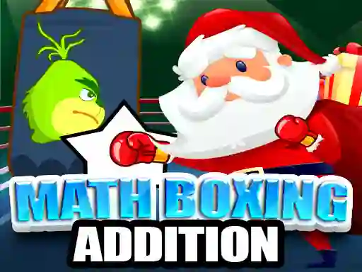 Žaidimas Math Boxing Christmas Addition internete