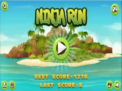 Žaidimas Ninja Run internete