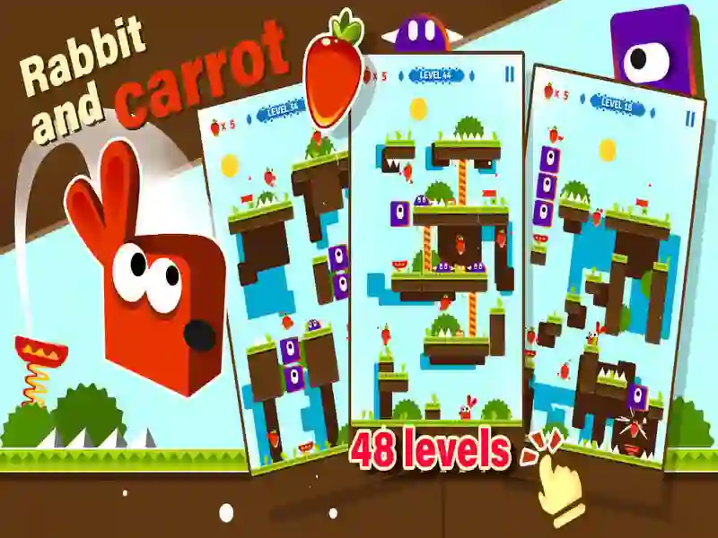 Žaidimas Rabbit & Carrot internete