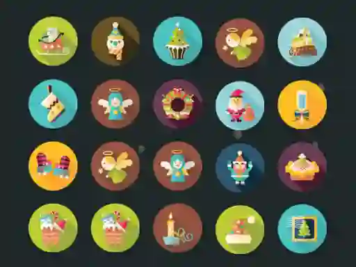 Žaidimas Count Holiday Cards internete