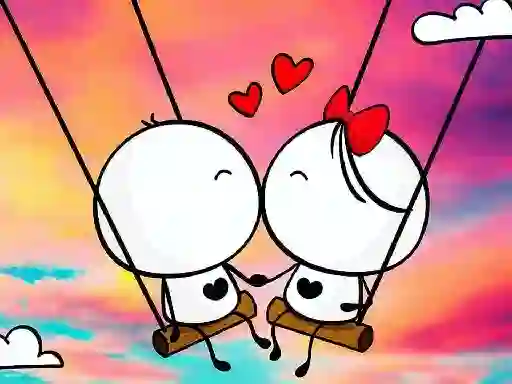 Žaidimas Spot The Differences Happy Valentines Day internete