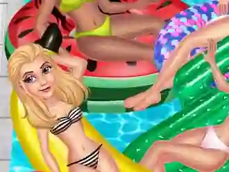 Žaidimas Princess Pool Party Floats internete