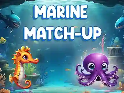 Žaidimas Marine Match Up internete