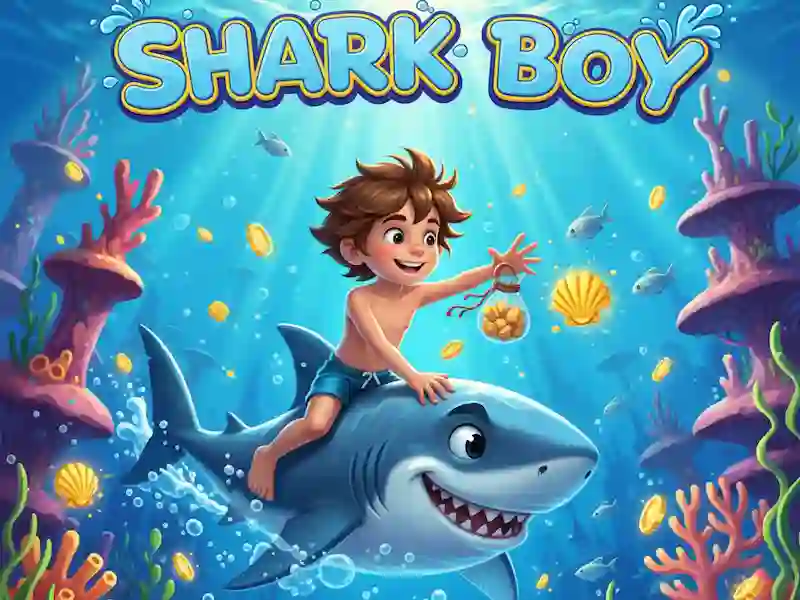 Žaidimas Shark Boy internete