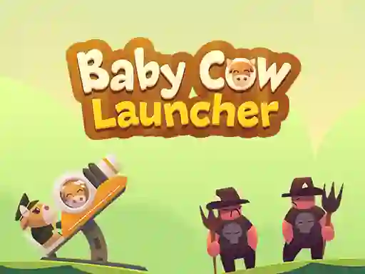 Žaidimas Baby Cow Launcher internete