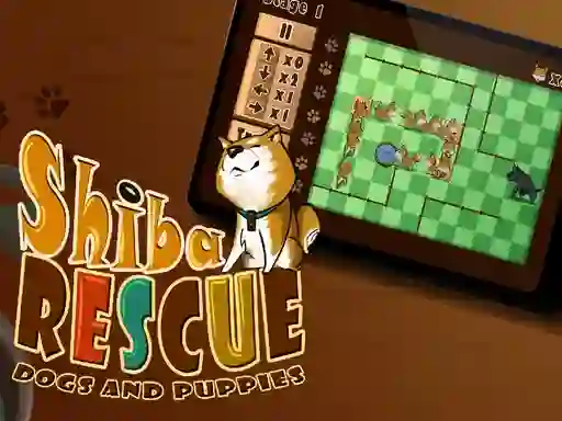 Žaidimas Shiba rescue : dogs and puppies internete