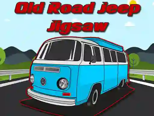 Žaidimas Old Road Jeep Jigsaw internete