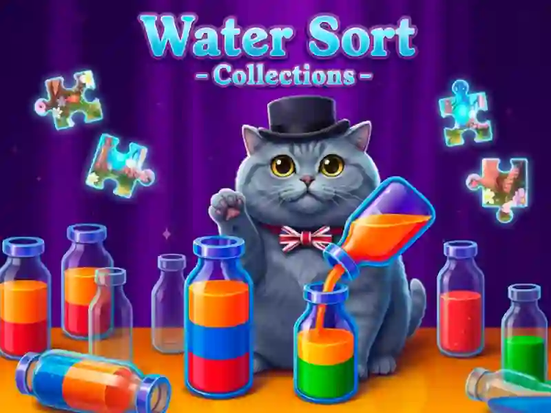 Žaidimas Water Sort - Collections internete