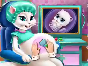 Žaidimas Kitty Pregnant Check-up internete