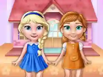 Žaidimas Ellie And Annie Doll House internete