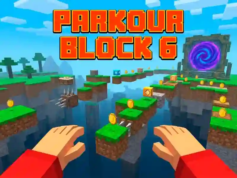 Žaidimas Parkour Block 6 internete