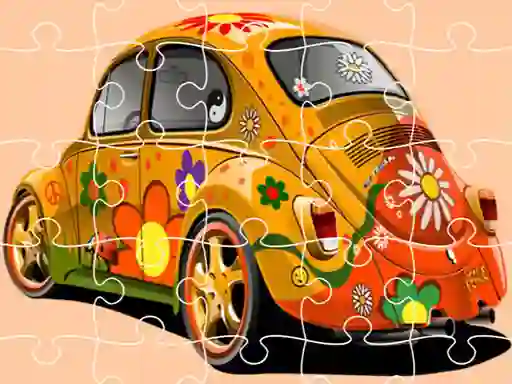 Žaidimas VW Beetle Jigsaw internete