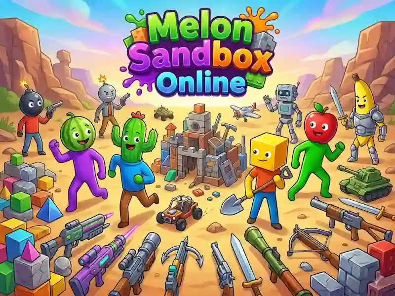 Žaidimas Melon Sandbox Online internete