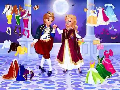 Žaidimas Cinderella and Prince Charming internete