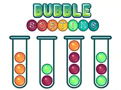 Žaidimas Bubble Sorting internete