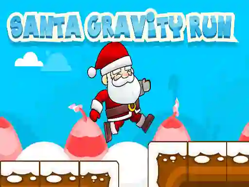 Žaidimas Santa Gravity Run internete