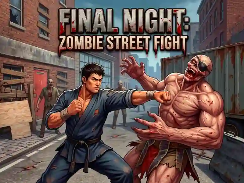 Žaidimas Final Night: Zombie Street Fight internete