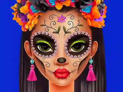 Žaidimas Halloween Makeup Trends internete