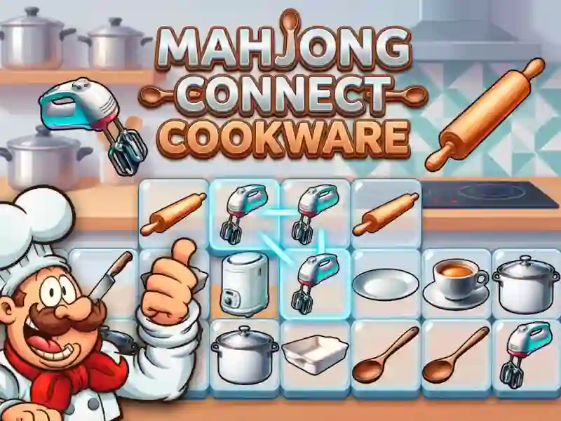 Žaidimas Mahjong Connect Cookware internete