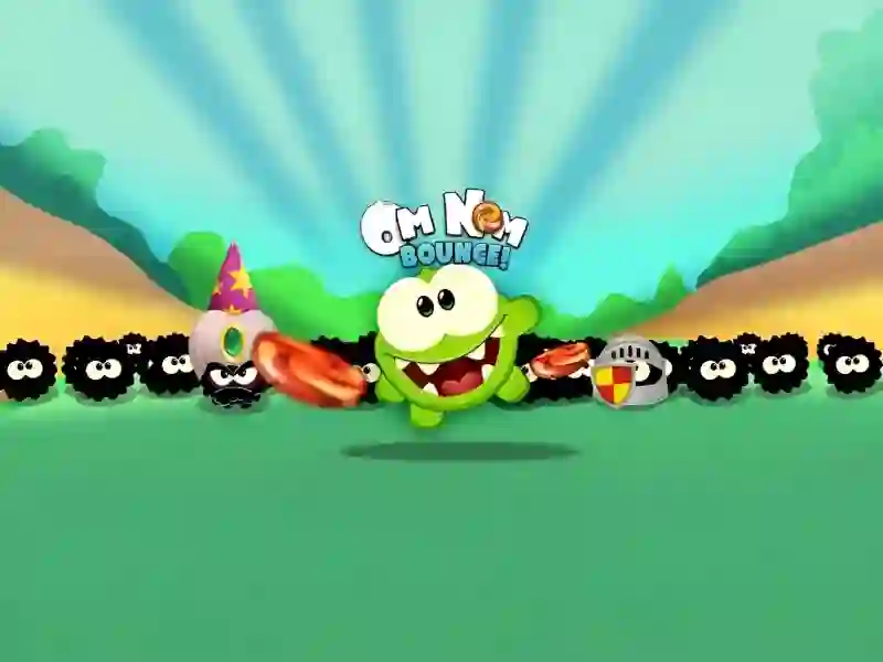 Žaidimas Om Nom Bounce internete