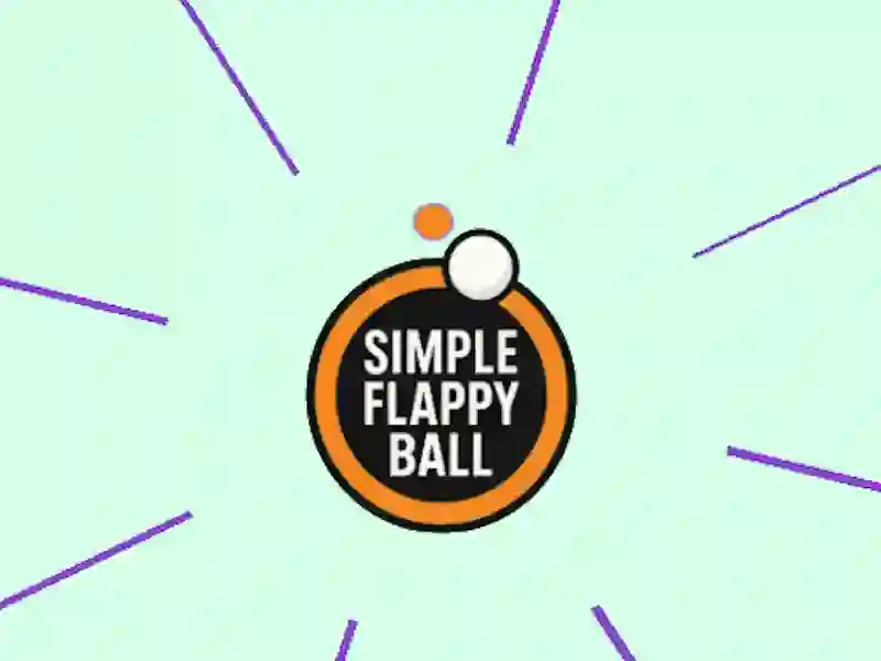 Žaidimas Simple Flappy Ball internete