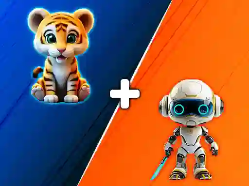 Žaidimas Animals Mix Up AI Hybrid internete